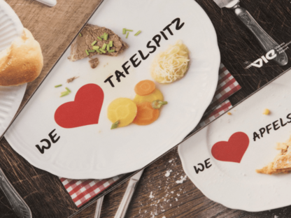 Hochwertiger Digitaldruck zur Veredelung von Werbeartikel