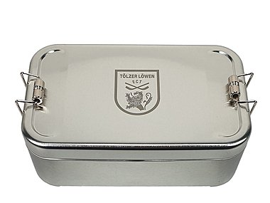Brotzeitbox aus Edelstahl mit Lasergravur