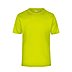 Werbe-Funktionsshirt für Herren in acid-yellow