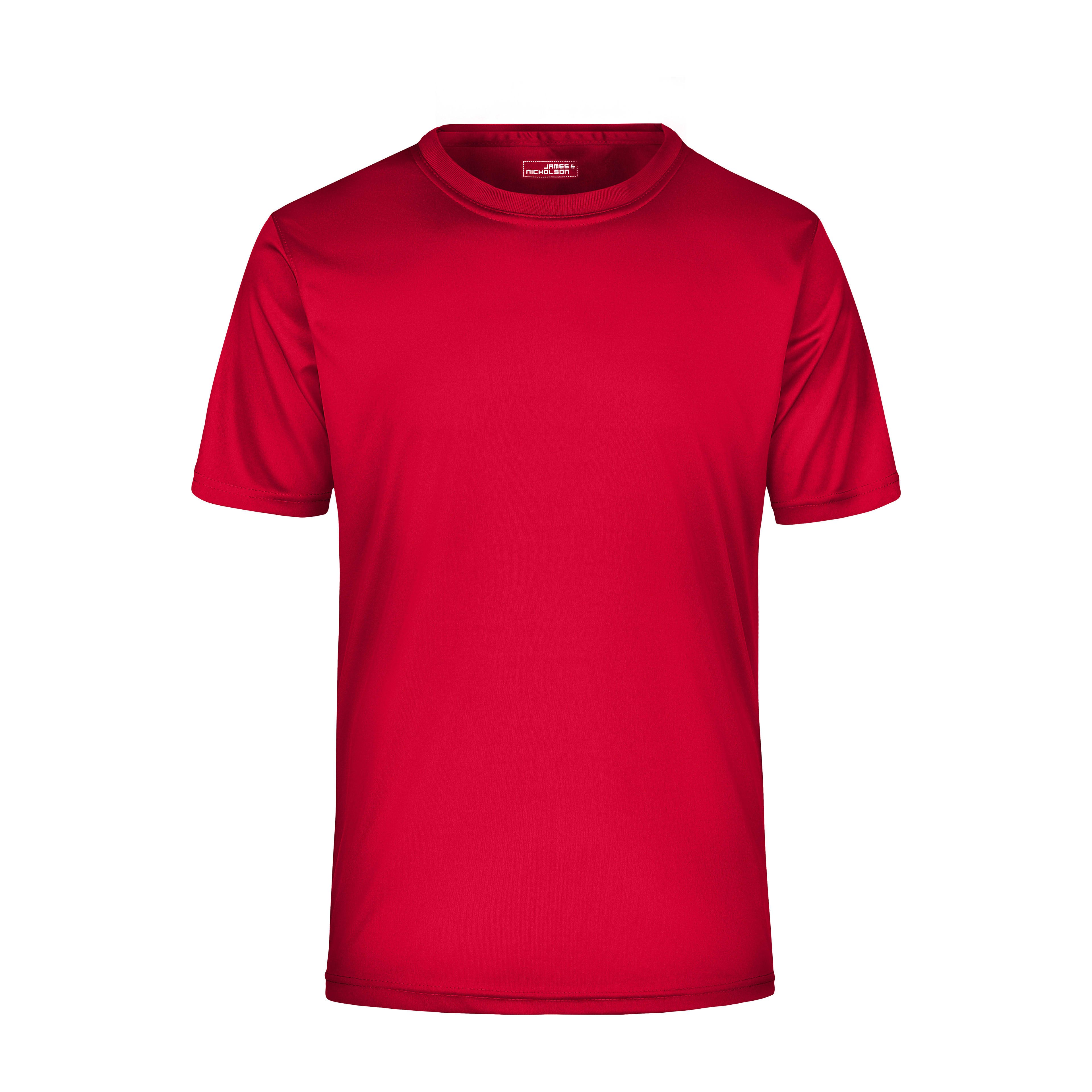 Werbe-Funktionsshirt für Herren in red