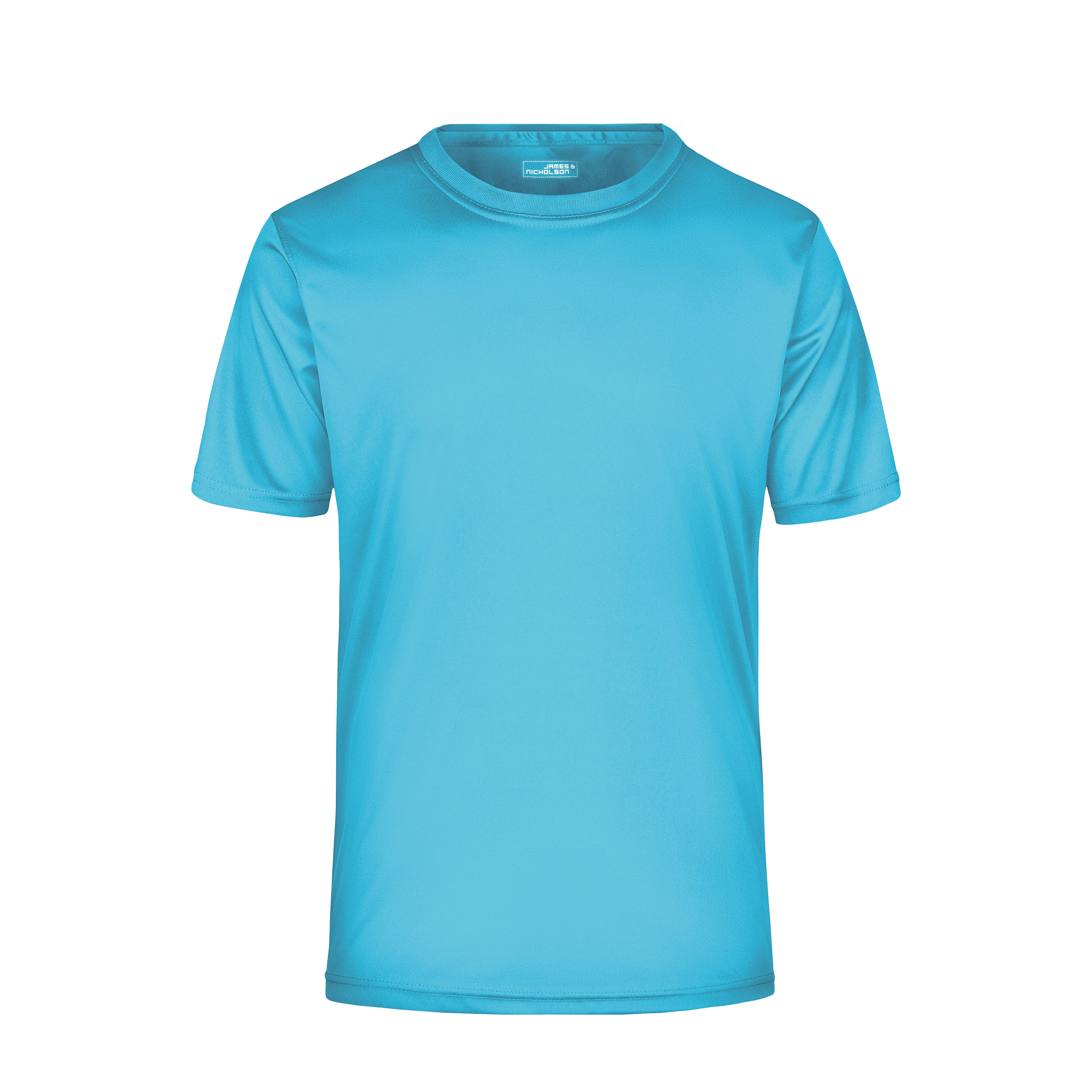 Werbe-Funktionsshirt für Herren in turquoise
