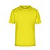 Werbe-Funktionsshirt für Herren in yellow