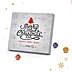 Adventskalender mit Werbung und Mini Kugeln von Lindt