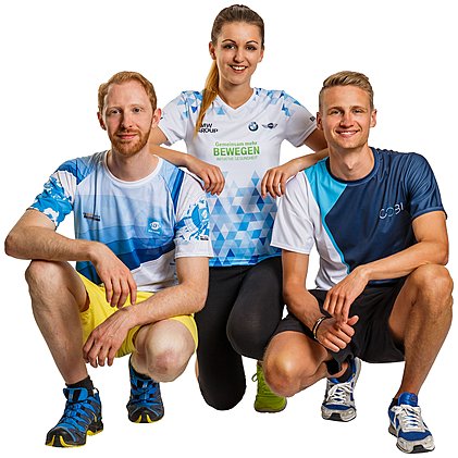 Werbe-Laufshirt Cool-Plus mit Alloverdruck für Ihren Firmenlauf