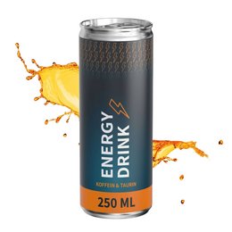 Energy Drink in 250ml Aludose - als Mitarbeiter- und Kundengeschenk