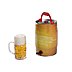 Werbe-Bierfass mit Zapfhahn und Bierkrug