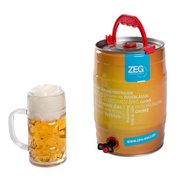 Werbe-Bierfass, 5l Genuss, individuell bedruckt