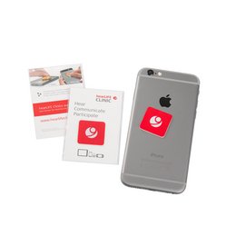 Werbe-Bildschirmreiniger selbsthaftend, 28x28mm