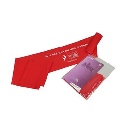 Werbe-Fitnessband in verschiedenen Farben mit Logo