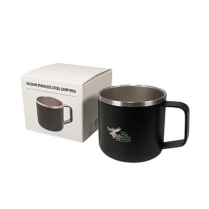 Camping-Tasse mit Logo in verschiedenen Farben erhältlich