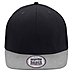 6 Panel Pro Cap in Streetstyle Charakter in Black/Grey