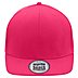 6 Panel Pro Cap in Streetstyle Charakter in Magenta/Magenta