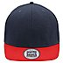 6 Panel Pro Cap in Streetstyle Charakter in Navy/Red