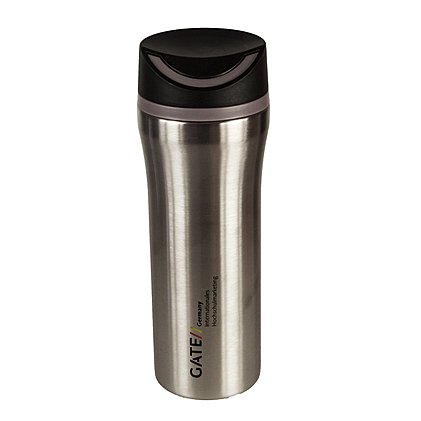 Werbe-Coffee-to-go Becher Winnipeg 450ml, vakuumisoliert, mit Logodruck