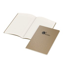 Individualisiertes Copy-Book mit karierten Seiten und Kopfzeile