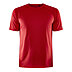 Rotes Laufshirt mit individuellem Logodruck 