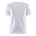Weißes Werbe-Trainingsshirt für optimale Werbewirkung auf Firmenläufe oder Sportveranstaltungen