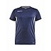 Werbe-Laufshirt PRO Control Impact von CRAFT aus recyceltem Polyester für Herren in Navy / White