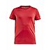 Werbe-Laufshirt PRO Control Impact von CRAFT aus recyceltem Polyester für Herren in Bright Red / Black