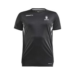 Werbe-Laufshirt PRO Control Impact von CRAFT aus recyceltem Polyester für Herren in Black / White
