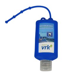 Werbe-Desinfektionsgel Bumper mit Logo - in Deutschland hergestellt