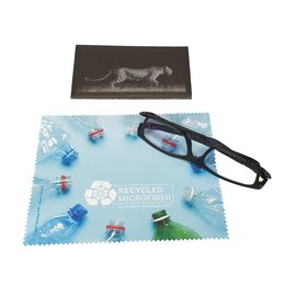 Werbe-Microfasertuch aus recyceltem PET