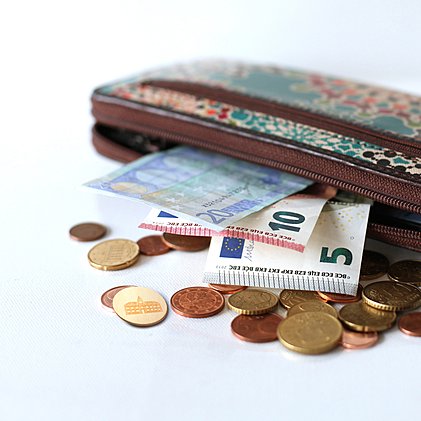 Nachhaltiger Werbe-Einkaufswagen-Chip „Green Coin“ 