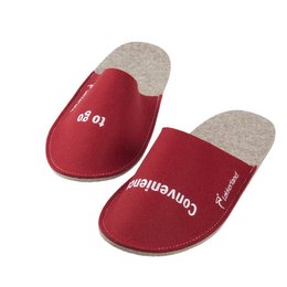 Individualisierte Werbe-Hausschuhe aus Filz