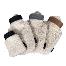 Werbe-Wärmflasche Benny 0,2l und Molly 0,8l in Fluffy-Optik