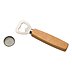Werbe-Flaschenöffner aus Buchenholz