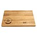 Werbe-Frühstücksbrett aus Akazienholz mit Logo