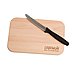 Werbe-Schneidebrett aus Buchenholz mit Lasergravur