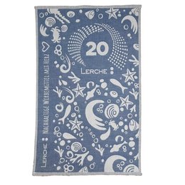 Werbe-Geschirrtuch mit Allover-Einwebung