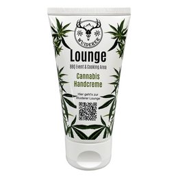 Werbe-Handcreme Cannabis, bedruckt