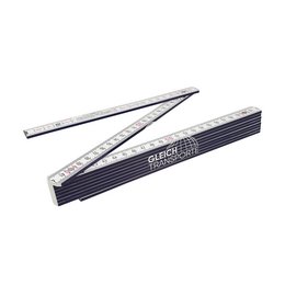 Werbe-Gliedermeterstab 2m aus hochwertigem Buchenholz