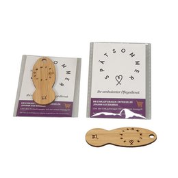 Nachhaltiger Einkaufswagenlöser mit Polybeutel und Einleger