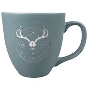 Jumbotasse in Betonoptik mit Wuiderer Logo-Gravur