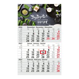 Werbe-Kalender 3-Monate Budget 3 inklusive 4C Digitaldruck