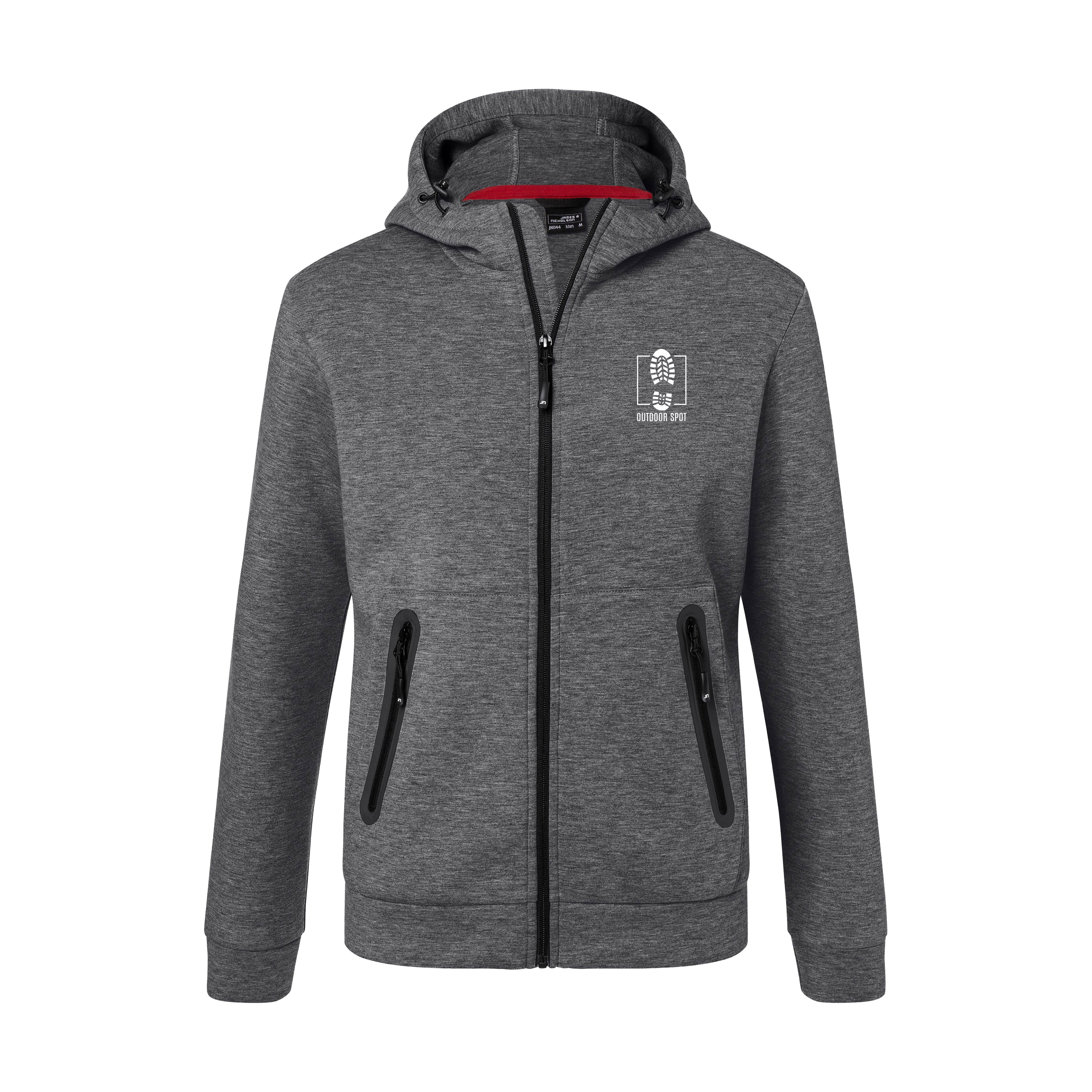 Werbe-Kapuzenjacke für Herren, individualisiert