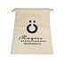 Werbe-Brotzeitsäckchen aus Baumwolle mit Siebdruck