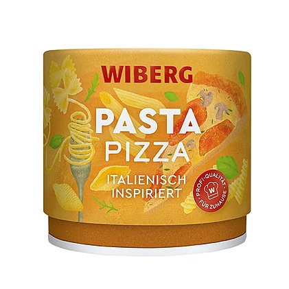 Kräuter- und Gewürzmischungen von WIBERG - mediterran Italienisch - Pasta / Pizza, 85 g