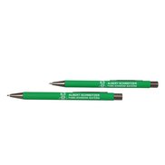 Werbe-Kugelschreiber STRAIGHT GUM aus Metall mit Logo-Druck