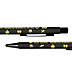 Gold gravierter Werbe-Druckkugelschreiber mit Metallclip und Metallspitze