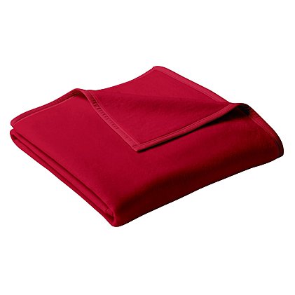 Werbe-Kuscheldecke Orion Cotton in rot