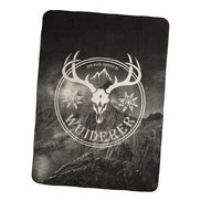 Werbe-Kuscheldecke Orion, Logo-Einwebung Wuiderer