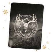 Werbe-Kuscheldecke Orion Cotton 150 x 200 cm, Logo-Einwebung