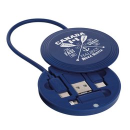 Ladekabel 4-in-1 CONVERTICS COLOR, 1-farbiger Tampondruck