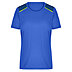 Werbe-Running-Shirt-GRS-Damen in kräftigem Blau mit reflektierenden Elementen im Schulterbereich