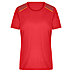 Werbe-Running-Shirt-GRS-Damen in kräftigem Rot mit reflektierenden Elementen im Schulterbereich