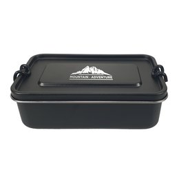 Werbe-Lunchbox aus Edelstahl mit individueller Lasergravur